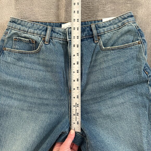 NWT Ann Taylor LOFT The Straight Leg High Rise Curvy Jeans Women's 29/8 Regular - Picture 7 of 9